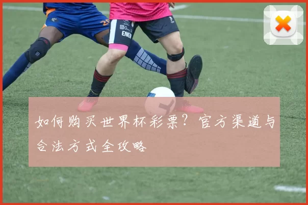 如何购买世界杯彩票？官方渠道与合法方式全攻略