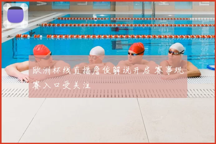 欧洲杯线直播詹俊解说开启 赛事观赛入口受关注